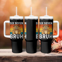 67 Groundhog Meme Tumbler With Handle Funny Six Seven Bruh Groundhog Day - Wonder Print Shop
