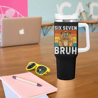 67 Groundhog Meme Tumbler With Handle Funny Six Seven Bruh Groundhog Day - Wonder Print Shop