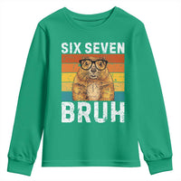 67 Groundhog Meme Youth Sweatshirt Funny Six Seven Bruh Groundhog Day - Wonder Print Shop