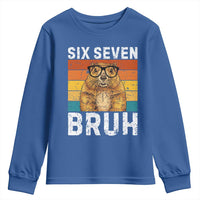67 Groundhog Meme Youth Sweatshirt Funny Six Seven Bruh Groundhog Day - Wonder Print Shop