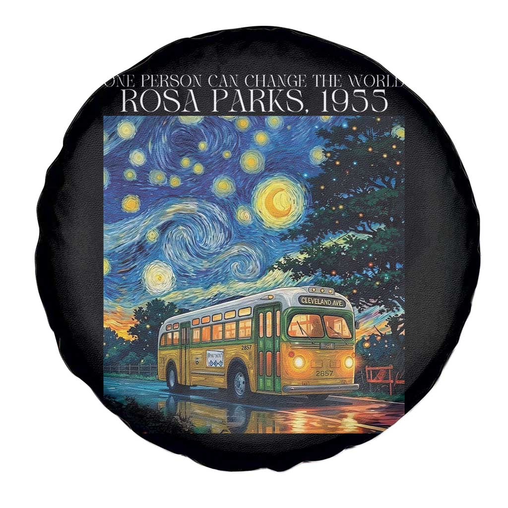 Rosa Parks Spare Tire Cover Starry Night Van Gogh Black History African - Wonder Print Shop