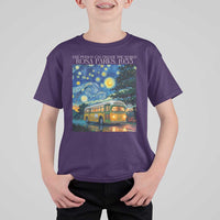 Rosa Parks T Shirt For Kid Starry Night Van Gogh Black History African - Wonder Print Shop