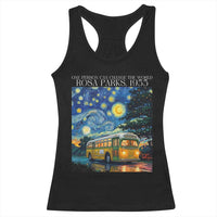 Rosa Parks Racerback Tank Top Starry Night Van Gogh Black History African - Wonder Print Shop