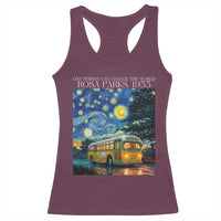 Rosa Parks Racerback Tank Top Starry Night Van Gogh Black History African - Wonder Print Shop