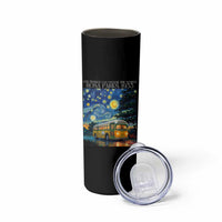 Rosa Parks Skinny Tumbler Starry Night Van Gogh Black History African - Wonder Print Shop