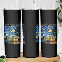 Rosa Parks Skinny Tumbler Starry Night Van Gogh Black History African - Wonder Print Shop