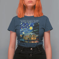 Rosa Parks T Shirt For Women Starry Night Van Gogh Black History African - Wonder Print Shop