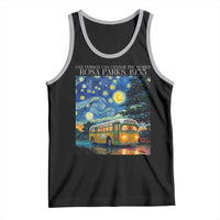 Rosa Parks Tank Top Starry Night Van Gogh Black History African - Wonder Print Shop