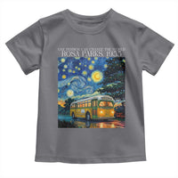 Rosa Parks Toddler T Shirt Starry Night Van Gogh Black History African - Wonder Print Shop