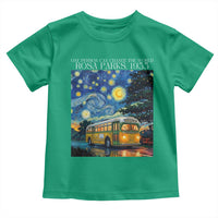 Rosa Parks Toddler T Shirt Starry Night Van Gogh Black History African - Wonder Print Shop