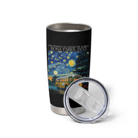 Rosa Parks Tumbler Cup Starry Night Van Gogh Black History African - Wonder Print Shop