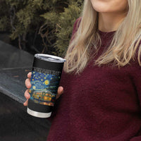 Rosa Parks Tumbler Cup Starry Night Van Gogh Black History African - Wonder Print Shop