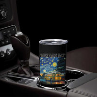 Rosa Parks Tumbler Cup Starry Night Van Gogh Black History African - Wonder Print Shop