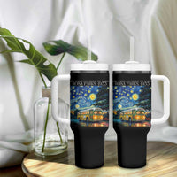 Rosa Parks Tumbler With Handle Starry Night Van Gogh Black History African - Wonder Print Shop