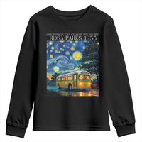 Rosa Parks Youth Sweatshirt Starry Night Van Gogh Black History African - Wonder Print Shop