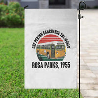 Rosa Parks Garden Flag One Person Can Change The World - Wonder Print Shop