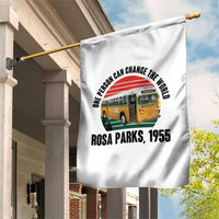Rosa Parks Garden Flag One Person Can Change The World - Wonder Print Shop
