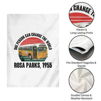 Rosa Parks Garden Flag One Person Can Change The World - Wonder Print Shop