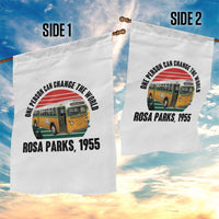 Rosa Parks Garden Flag One Person Can Change The World - Wonder Print Shop