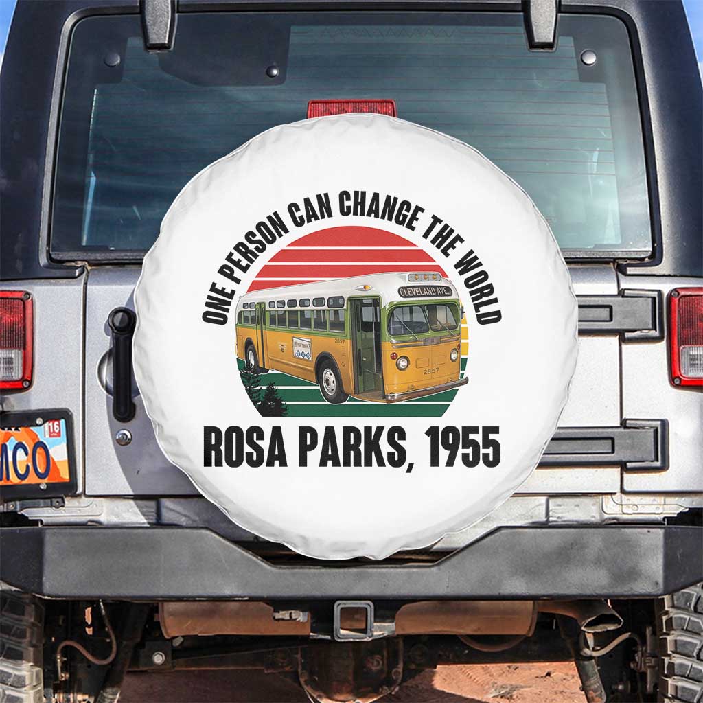 Rosa Parks Spare Tire Cover One Person Can Change The World - Wonder Print Shop