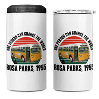 Rosa Parks 4 in 1 Can Cooler Tumbler One Person Can Change The World - Wonder Print Shop