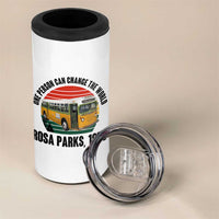 Rosa Parks 4 in 1 Can Cooler Tumbler One Person Can Change The World - Wonder Print Shop
