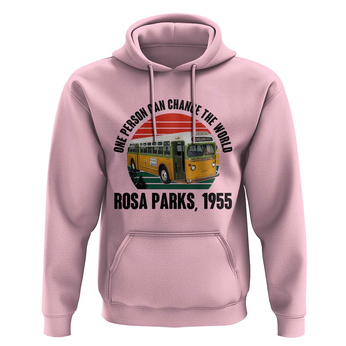 Rosa Parks Hoodie One Person Can Change The World - Wonder Print Shop