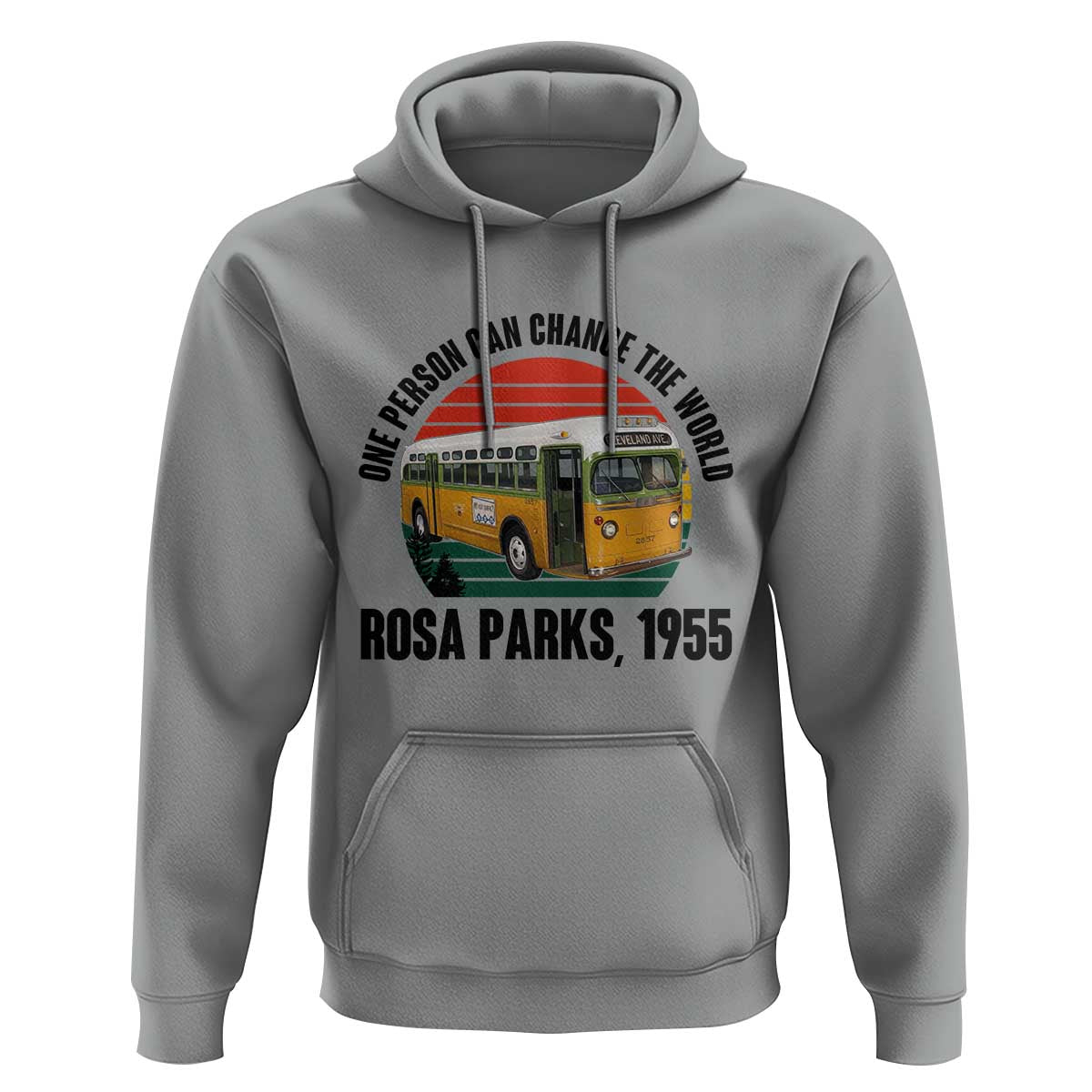 Rosa Parks Hoodie One Person Can Change The World - Wonder Print Shop