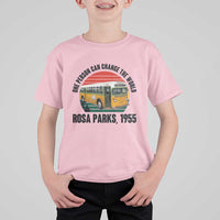 Rosa Parks T Shirt For Kid One Person Can Change The World - Wonder Print Shop