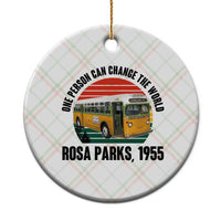 Rosa Parks Ceramic Ornament One Person Can Change The World - Wonder Print Shop