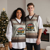 Rosa Parks V-Neck Knit Sweater Vest One Person Can Change The World - Wonder Print Shop