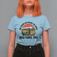 Rosa Parks T Shirt For Women One Person Can Change The World - Wonder Print Shop
