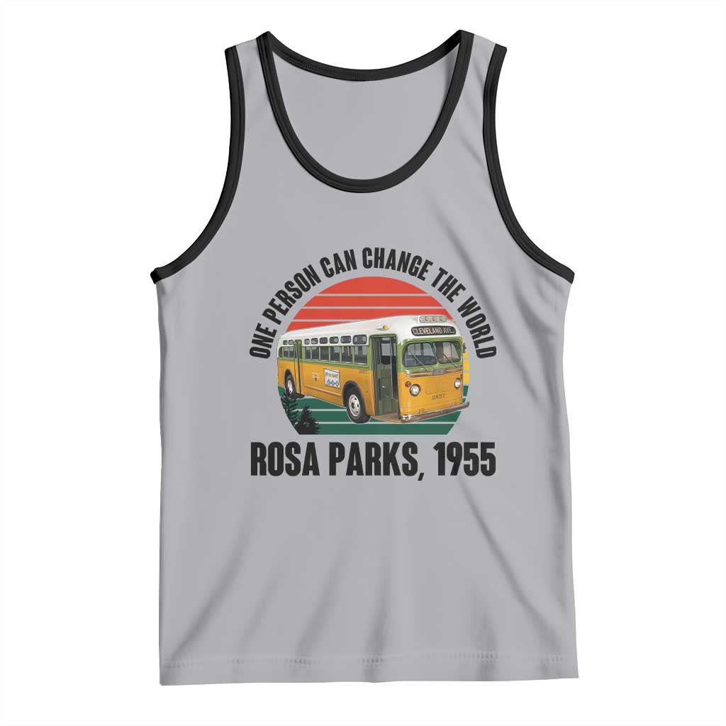 Rosa Parks Tank Top One Person Can Change The World - Wonder Print Shop