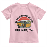 Rosa Parks Toddler T Shirt One Person Can Change The World - Wonder Print Shop
