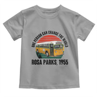 Rosa Parks Toddler T Shirt One Person Can Change The World - Wonder Print Shop