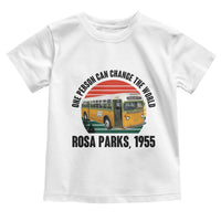 Rosa Parks Toddler T Shirt One Person Can Change The World - Wonder Print Shop