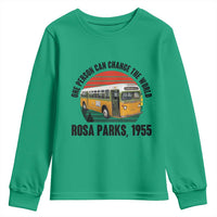 Rosa Parks Youth Sweatshirt One Person Can Change The World - Wonder Print Shop