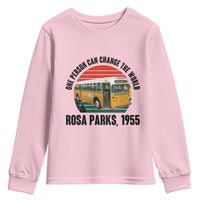 Rosa Parks Youth Sweatshirt One Person Can Change The World - Wonder Print Shop