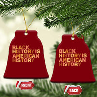 Black History Melanin African American Pride Ceramic Ornament - Wonder Print Shop