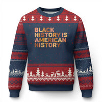 Black History Melanin African American Pride Ugly Christmas Sweater - Wonder Print Shop