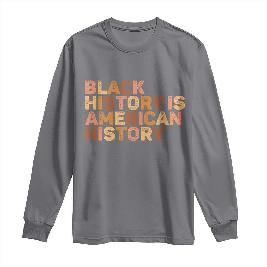 Black History Melanin African American Pride Long Sleeve Shirt - Wonder Print Shop
