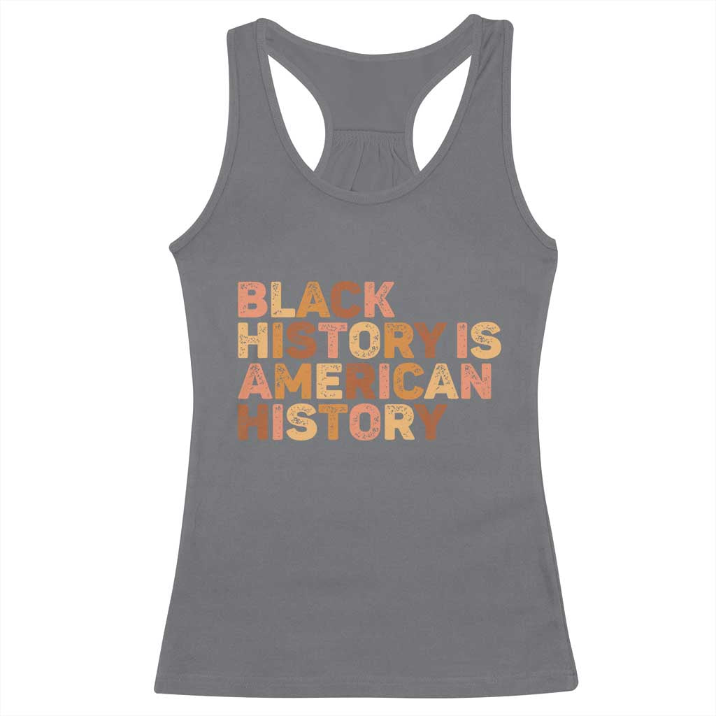 Black History Melanin African American Pride Racerback Tank Top - Wonder Print Shop