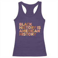 Black History Melanin African American Pride Racerback Tank Top - Wonder Print Shop