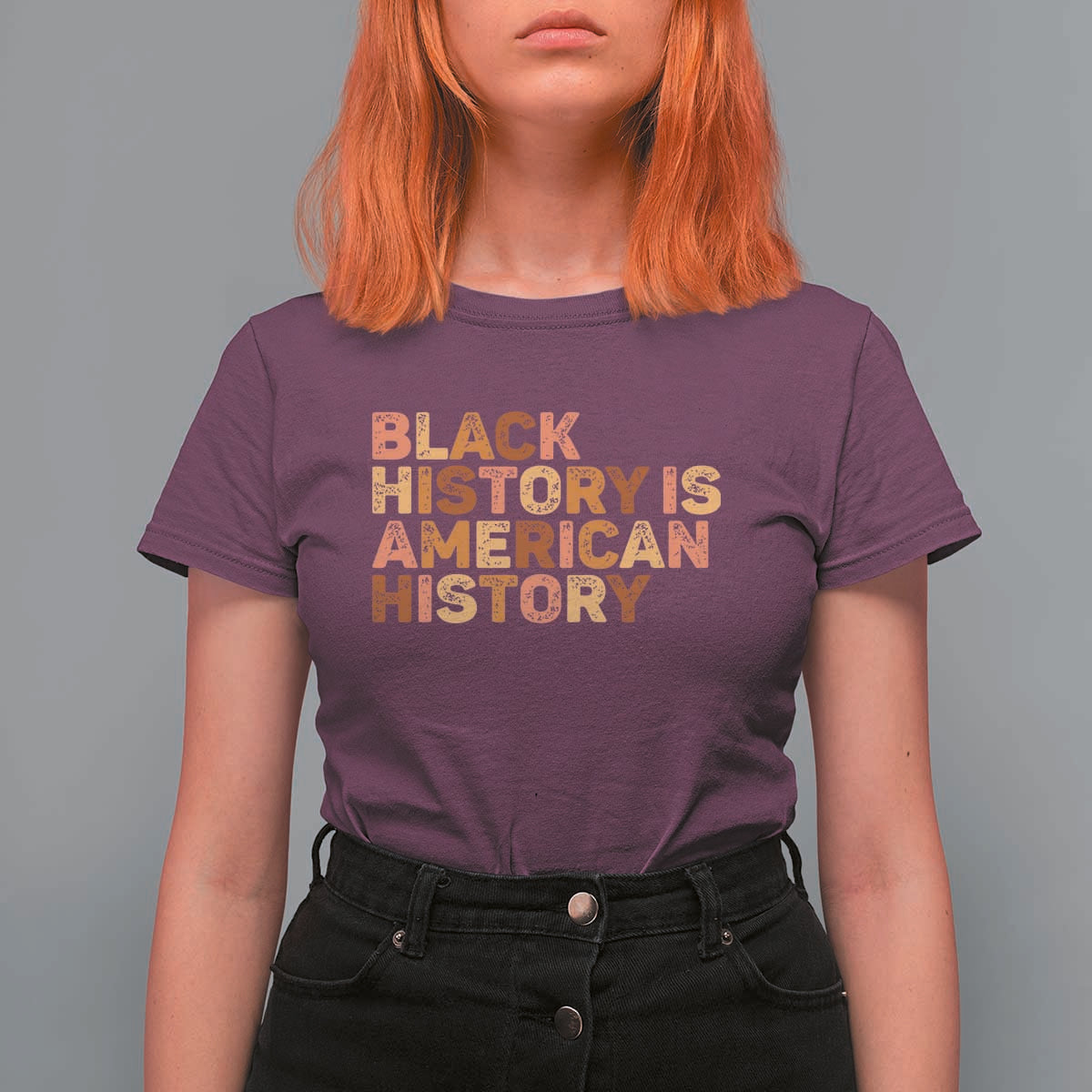 Black History Melanin African American Pride T Shirt For Women - Wonder Print Shop