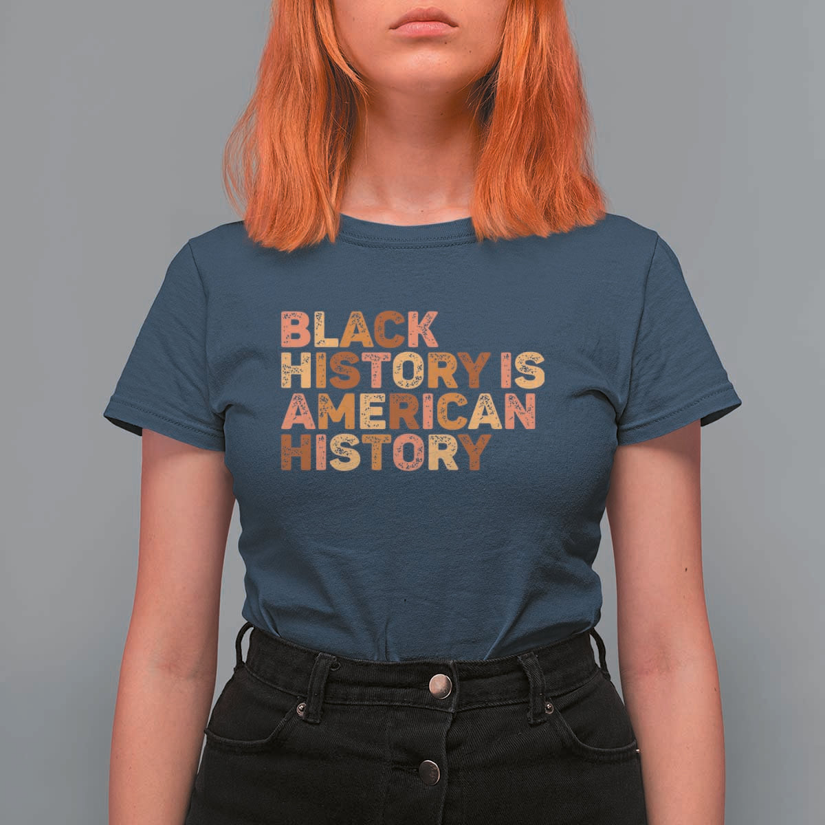 Black History Melanin African American Pride T Shirt For Women - Wonder Print Shop
