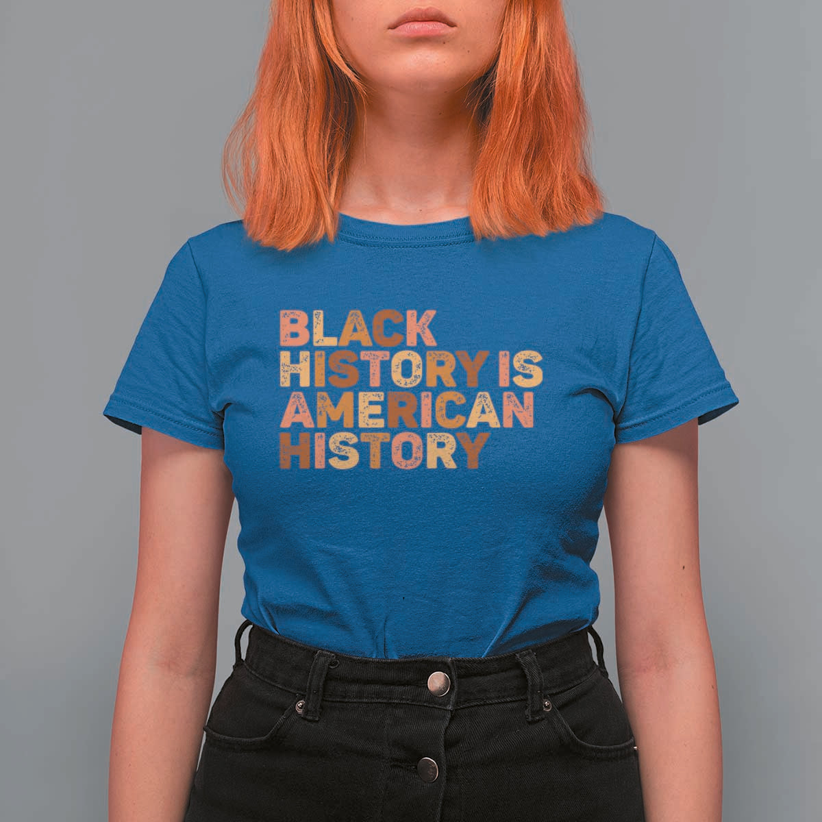 Black History Melanin African American Pride T Shirt For Women - Wonder Print Shop