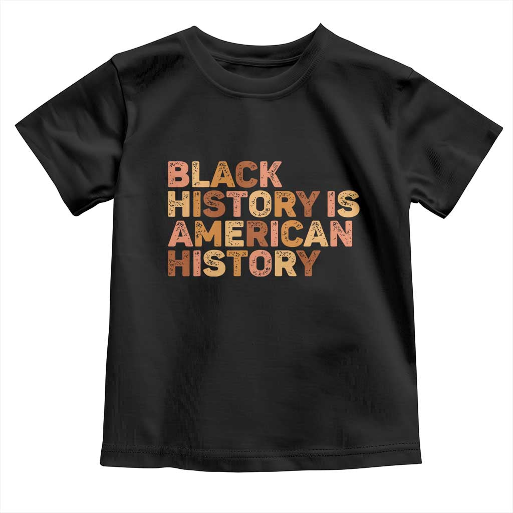 Black History Melanin African American Pride Toddler T Shirt - Wonder Print Shop