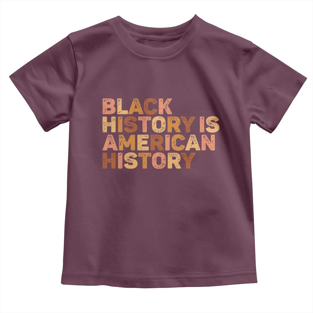 Black History Melanin African American Pride Toddler T Shirt - Wonder Print Shop