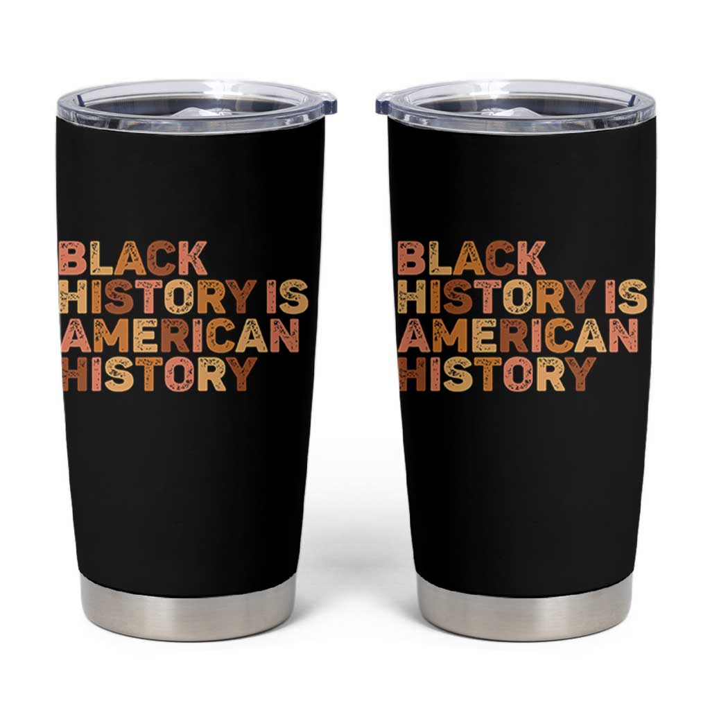 Black History Melanin African American Pride Tumbler Cup - Wonder Print Shop