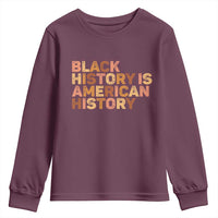 Black History Melanin African American Pride Youth Sweatshirt - Wonder Print Shop